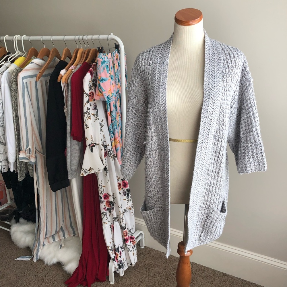 Romeo & Juliet Couture Open Front Cardigan